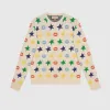 古驰/Gucci 星星印花羊毛毛衣 661835-XKBXY-9275 