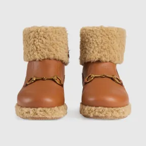 古驰/Gucci 儿童马衔扣靴子 662197-17T60-2760