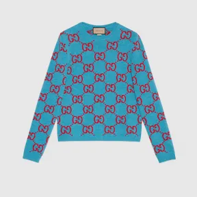 古驰/Gucci GG针织毛衣 674042-XKB3V-4318