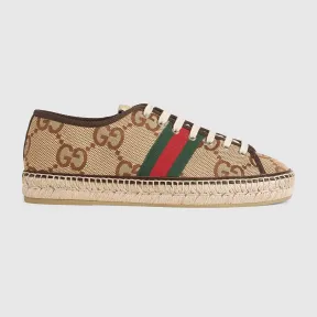 古驰/Gucci 男式 GG 织带超长草编鞋 675170-UKOC0-2596