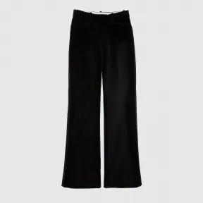 古驰/Gucci 弹力天鹅绒喇叭裤 675762-ZAH1H-1000 