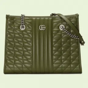 古驰/Gucci GG Marmont中型绗缝手提袋 675796-UM8BF-3352 