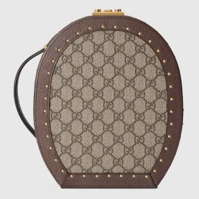 古驰/Gucci Padlock系列耳机保护套 GG Supreme帆布  675971-K9GSZ-8358