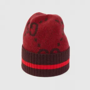 古驰/Gucci GG针织山羊绒帽 676827-3G344-6473 