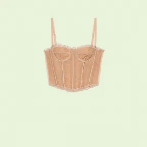 古驰/Gucci GG网状紧身胸衣 680996-XUAEQ-6851 