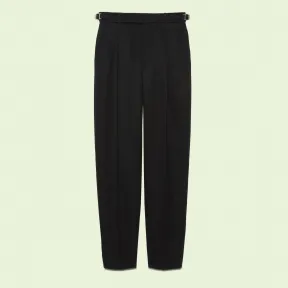 古驰/Gucci 自系腰带羊毛裤 686574-ZAIFY-1000 