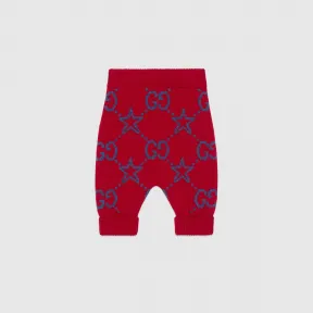 古驰/Gucci Baby GG 心形羊毛裤 691876-XKCGP-6431 