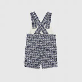 古驰/Gucci 婴儿双G提花工人裤 692695-XWATR-4262 