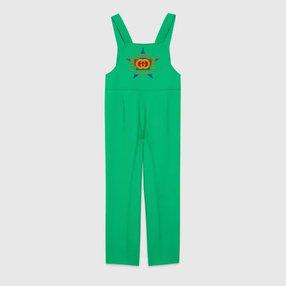 古驰/Gucci 儿童棉质斜纹布工人裤 692737-XWATE-3041 