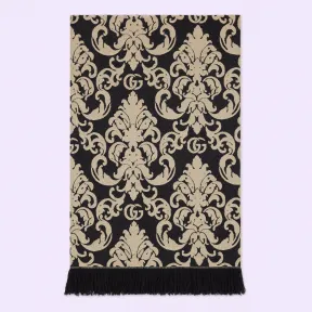 古驰/Gucci 羊毛和羊绒锦缎毯子 696556-ZAJDD-1289