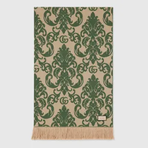 古驰/Gucci 羊毛和羊绒锦缎毯子 696556-ZAJDD-9274