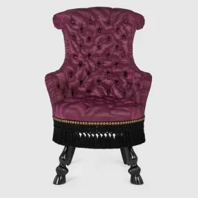 古驰/Gucci 几何图案天鹅绒扶手椅 696592-ZAJY2-6417 