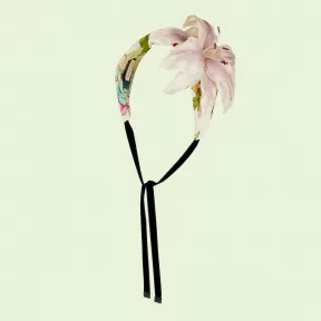 古驰/Gucci 带花的发带 697599-3HAHP-9272 