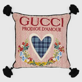 古驰/Gucci Gucci Prodige D'Amour羊毛靠枕 698011-ZAJIC-5320