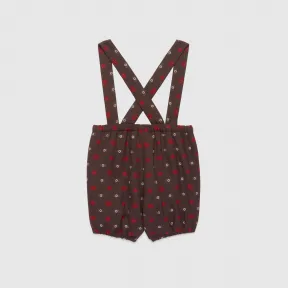 古驰/Gucci 婴儿双G提花工人裤 699844-XWAS6-2158 