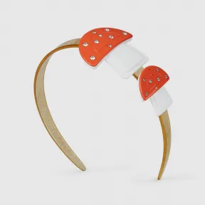 古驰/Gucci 儿童蘑菇细节发带 706817-4HAQZ-7176 