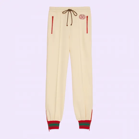 古驰/Gucci 卫衣长裤配修补布块 718313-XJEWO-9782