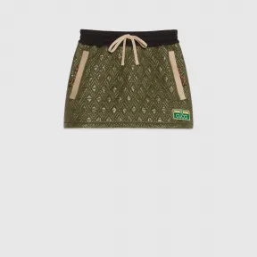 古驰/Gucci 带标签的棉质夹克裙子 720595-XJE45-3864