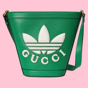 古驰/Gucci adidas x Gucci斜挎桶包 721711-AAA9G-3756