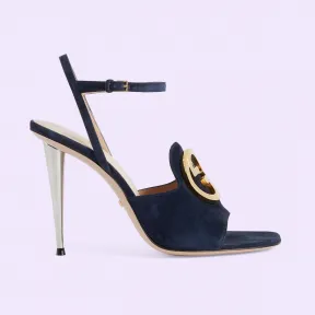 古驰/Gucci 高跟版 Gucci Blondie 凉拖 723392-C6G00-4552