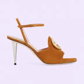 古驰/Gucci 高跟版 Gucci Blondie 凉拖 723396-C6G00-8351