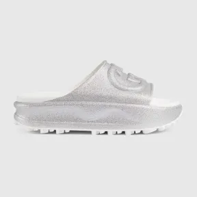 古驰/Gucci 女士Interlocking G滑块凉拖 725541-JAAC8-8106