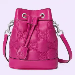 古驰/Gucci GG Matelassé 桶包 728231-FABLA-5422