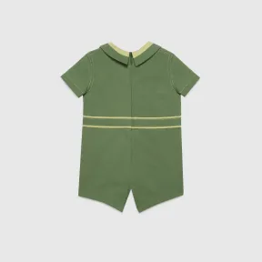 古驰/Gucci 婴儿刺绣棉质工人裤 737171-XWAXL-3669