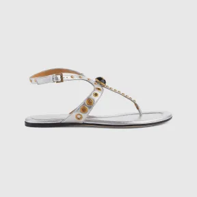 古驰/Gucci 女式双 G 凉鞋 740431-0MW00-8106