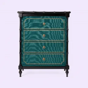 古驰/Gucci 复古水鸭蓝云纹木质梳妆台 741987-ZAM3D-3621