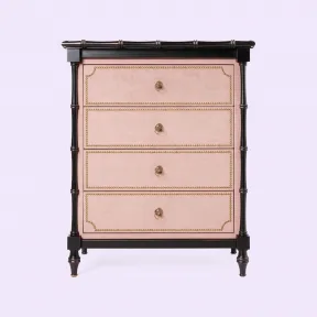 古驰/Gucci 粉色天鹅绒木质梳妆台 741987-ZAM3E-5652