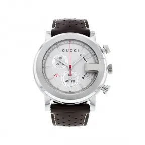 古驰/Gucci G Chrono系列 44 MM 不锈钢 石英机芯 男表 YA101312