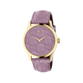 古驰/Gucci 精钢/镀金 G-TIMELESS 手表 YA1264098