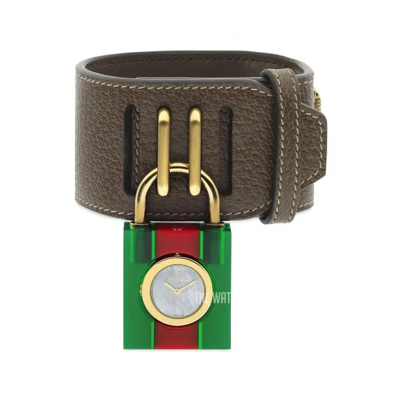 古驰/Gucci 系列 X 35.00 MM, rectangular 多色塑料 石英机芯 中性表 YA150503