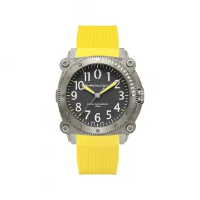 汉密尔顿/Hamilton 卡其海军系列 46 MM 钛合金 自动上链机芯 男表 H78535380