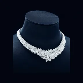 海瑞温斯顿/HarryWinston Winston Cluster 钻石项链 317015
