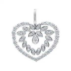 海瑞温斯顿/HarryWinston Charms Cluster Heart钻石坠饰 CMDPRFOPHRT