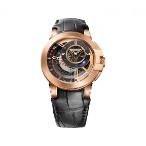 海瑞温斯顿/HarryWinston Ocean Dual Time Automatic 44MM OCEATZ44RR011