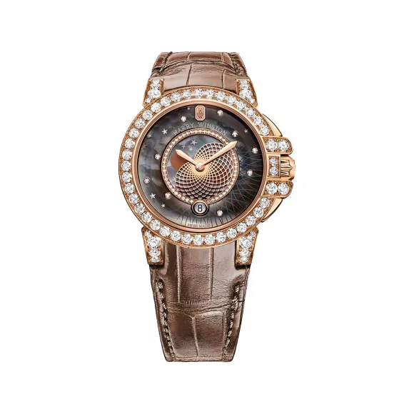 海瑞温斯顿/HarryWinston Ocean Moon Phase 36MM OCEQMP36RR026