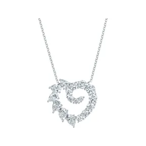 海瑞温斯顿/HarryWinston Garland系列大号心形坠饰 PEDPHSLGOC