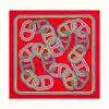 爱马仕/Hermes “福宝大道24号赛道”90厘米方巾 H002684S-34