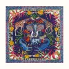 爱马仕/Hermes “赞比西河的庆典”90厘米方巾 H002987S-16