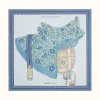 爱马仕/Hermes “草原马鞍”90厘米方巾 H003682S-07