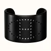 爱马仕/Hermes Evelyne Aluminium Sunset宽版手镯 H057023FZ53T2