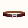爱马仕/Hermes H 皮带扣&双面皮腰带32毫米 H064544CB86-H073967CAAX105