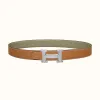 爱马仕/Hermes H 皮带扣&双面皮腰带32毫米 H064544CB86-H073996CAAG100