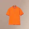 爱马仕/Hermes Broderie H纽扣领polo衫 H072325HA303XL