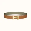 爱马仕/Hermes Constance 皮带扣&双面皮腰带38毫米 H074562CP2K-H075387CAAI105