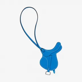 爱马仕/Hermes 蓝色 Paddock Selle吊饰 H075351CA3Z