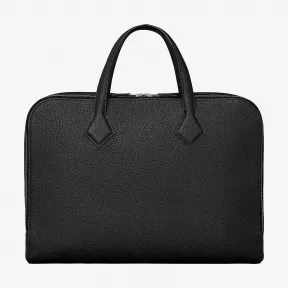 爱马仕/Hermes 黑色 Victoria II轻型商务包 H076567CK89